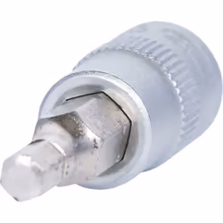Esagono incassato A norma DIN 7422 Attacco quadro femmina a norma DIN 3120 / ISO 1174 con sede per sfera di tenuta Con insert ...