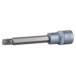 KS Tools 911.1523, Presa elettrica, 1/2", Imperiale, 1 testina/e, T27, Acciaio al cromo vanadio