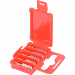 Torx Attacco esagonale a norma DIN 3126 / ISO 1173 - C 6,3 Per utilizzo manuale o con avvitatore Ideale per il settore artigi ...