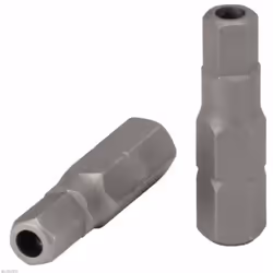 Esagono incassato con foro Attacco esagonale a norma DIN 3126 / ISO 1173 - C 6,3 Per utilizzo manuale o con avvitatore Adatto ...