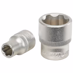 KS Tools 911.3821, Presa elettrica, 3/8", Metrico, 1 testina/e, 21 mm, Acciaio al cromo vanadio