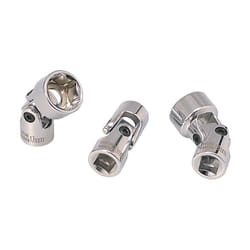 Kstools - 3/8' Bussola esagonale CHROMEplus c.snodo,11mm