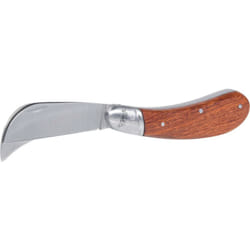 Coltello p.elettricisti c.lame richiudibili,1lame dritta e 1a falce