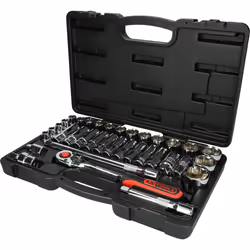 KS Tools 918.0635, Set di bussole, 1/2", 35 testina/e, Acciaio al cromo vanadio, 5,75 kg
