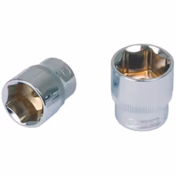 Esagonale Profilo FlankTraction A norma DIN 3124 / ISO 2725 Quadro femmina a norma DIN 3120 / ISO 1174 con sede per sfera di ...