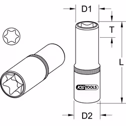 KS Tools 911.4429 bussola e set di bussole Presa elettrica - Vista aggiuntiva 2