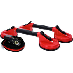 Ks Tools 140.1010 Serie di sollevatori doppi,3 pzdotati di ventose mobili
