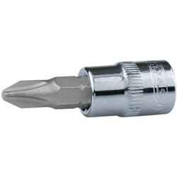 1/4" Bussola p.viti a croce CHROME PH2