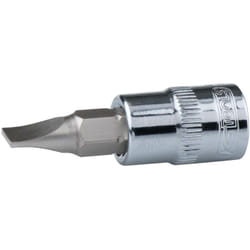 1/4' Bussola p.viti a intaglio chrome 5,5mm