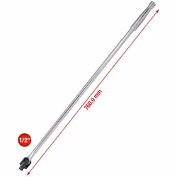 1/2 Mango insertable articulado CHROMEplus, 760 mm
