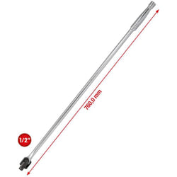 Kstools - ks Tools 918.1293 1/2 Leva c.attacco snodato CHROMEplus 760 mm
