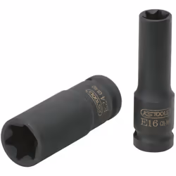 Torx profilo E Quadro femmina a norma DIN 3121 / ISO 1174 Finitura lunga Utilizzo con avvitatori Fosfatata Cromo-molibdeno Di ...