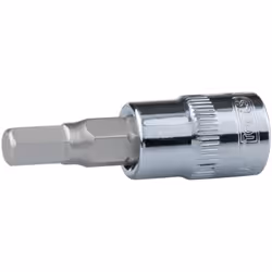 Esagono incassato A norma DIN 7422 Attacco quadro femmina a norma DIN 3120 / ISO 1174 con sede per sfera di tenuta Con insert ...