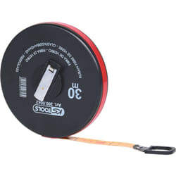 Rotella metrica c.nastro in plastica,30m