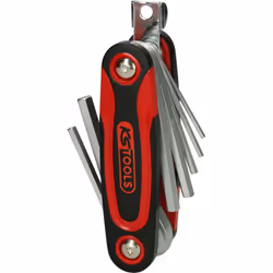 Secondo norme DIN / ISO 2936 Completamente temprata Cromate opache Acciaio speciale per utensili In robusto supporto a clip c ...