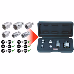 KS Tools 911.0106, Acciaio al cromo vanadio, DIN 3120, ISO 1174, DIN 3123, ISO 3316, 660 g