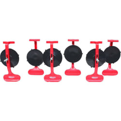 Kstools - Serie di ventose p.il montaggio di modanature,6 pz
