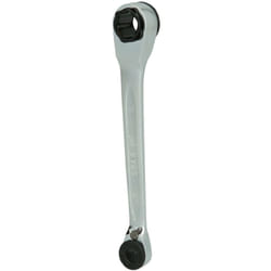 Chiave a cricco poligonale corta p.inserti reversibile GEAR,8x10mm