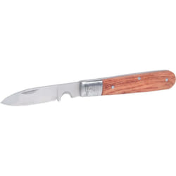 Kstools - Coltello per elettricisti con lama richiudibile, 1 lama diritta