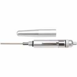 Descrizione Modello a penna Con pratica clip da taschino Con coperchio Dosaggio dell'olio tramite pulsante Raggiunge anche gl ...