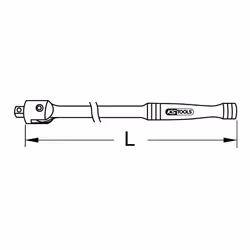 KS Tools 918.1801 adattatore ed estensione per chiavi 1 pz Barra di prolunga - Vista aggiuntiva 8