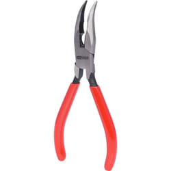 Pinza a punte mezzotonde,piegate,165mm