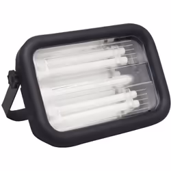Qualità industriale 2.900 lumen di flusso luminoso Vetro di sicurezza in policarbonato Contorni del carter in gomma Particola ...