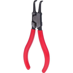 Pinza Seeger p.anelli di sicurezza esterni,a punte piegate,130mm