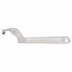 KS Tools 517.1315, Chiave inglese a gancio, Cromo, Acciaio al cromo vanadio, A gomito, 115,120,125,130,135,145,155 mm, 320 mm