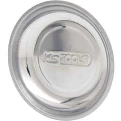 KS Tools 800.0150 Vassoio magnetico in acciaio inossidabile,1 calamita,rotondo,Ø150mm