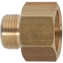 Raccordo di riduzione in ottone,G3/8'AG x G1/2'IG