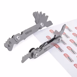 Contafiletti; KS TOOLS; 12 con filettatura metrica Acciaio per molle