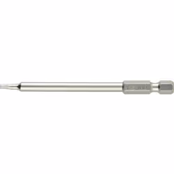 Inserto Torx da 1/4" T10, lunghezza 89 mm con foro Lunghezza totale L in mm 90.0 Dimensione profilo in TORX T10 Profilo 1 Tor ...