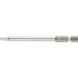 Inserto Torx da 1/4" T20, lunghezza 89 mm con foro