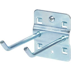 Kstools - Supporto p.utensili a gancio doppio c.estremità piegate a 45°,75mm
