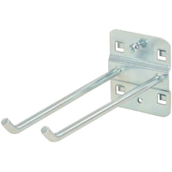 Kstools - Supporto p.utensili a gancio doppio c.estremità piegate a 45°,15mm