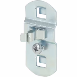 Adatto per misure forate 10 x 10 mm - distanza fori 38 mm Inclusa vite di fissaggio Spessore piastra di base 1,5 mm Zincato L ...