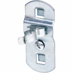 Adatto per misure forate 10 x 10 mm - distanza fori 38 mm Inclusa vite di fissaggio Spessore piastra di base 1,5 mm Zincato L ...