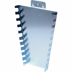 Adatto per misure forate 10 x 10 mm - distanza fori 38 mm Inclusa vite di fissaggio Spessore piastra di base 1,5 mm Zincato L ...