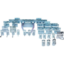 Kstools - Serie di supporti p.pannelli forati,28pz