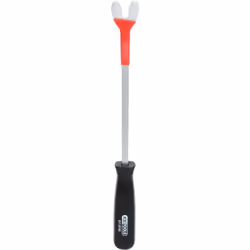 Per clip in metallo e plastica Utensile resistente per smontare i rivestimenti delle portiere Semplice leva di sgancio per un ...