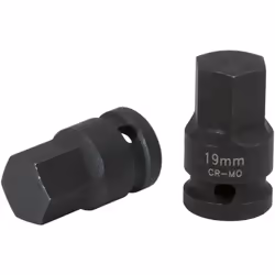 Esagono incassato Quadro femmina a norma DIN 3120 / ISO 1174 con sede per sfera di tenuta Per l'impiego con avvitatori ad imp ...