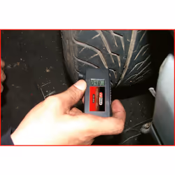 KS Tools 100.4060 manometro per pneumatico 0,35 - 6,8 bar Manometro digitale - Vista aggiuntiva 7