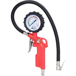 Ks Tools 515.1950 Misuratore di gonfiaggio pneumatici per aria compressa, 0-11 bar