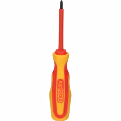 PH Secondo norme DIN 7438 / DIN ISO 8764 Rivestimento isolante a norma IEC 60900 Impugnatura bicomponente Brunito Acciaio spe ...