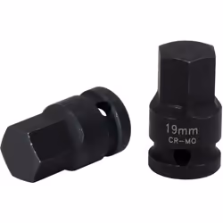 Esagono incassato Quadro femmina a norma DIN 3120 / ISO 1174 con sede per sfera di tenuta Per l'impiego con avvitatori ad imp ...