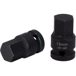 Bussola per avvitatori ad impulsi, per esagono incassato 1/2', 17mm
