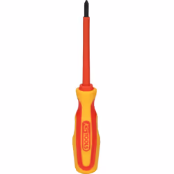 PH Secondo norme DIN 7438 / DIN ISO 8764 Rivestimento isolante a norma IEC 60900 Impugnatura bicomponente Brunito Acciaio spe ...