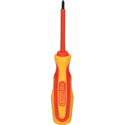 PZ Secondo norme DIN 7438 / DIN ISO 8764 Rivestimento isolante a norma IEC 60900 Impugnatura bicomponente Brunito Acciaio spe ...