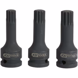XZN® Quadro femmina a norma DIN 3121 / ISO 1174 Finitura lunga Utilizzo con avvitatori Fosfatata Cromo-molibdeno Lunghezza to ...